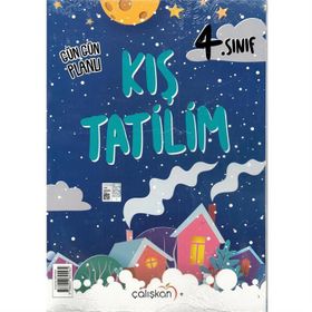 Çalışkan Yayınları - 4. Sınıf Yarı Yıl Kış Tatilim Gün Gün Planlı