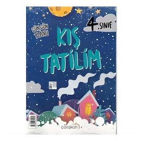 Çalışkan Yayınları - 4. Sınıf Yarı Yıl Kış Tatilim Gün Gün Planlı