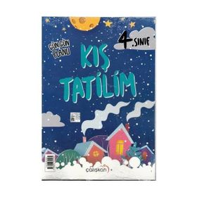Çalışkan Yayınları - 4. Sınıf Yarı Yıl Kış Tatilim Gün Gün Planlı