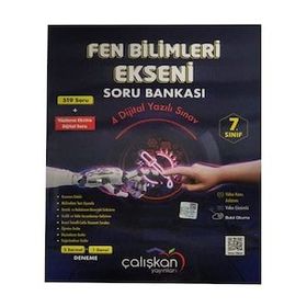 Çalışkan Yayınları 7. Sınıf Fen Bilimleri Ekseni Soru Bankası