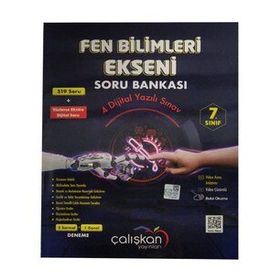 Çalışkan Yayınları 7. Sınıf Fen Bilimleri Ekseni Soru Bankası