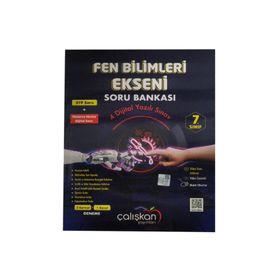 Çalışkan Yayınları 7. Sınıf Fen Bilimleri Ekseni Soru Bankası