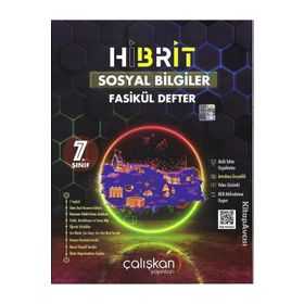 Çalışkan Yayınları 7.Sınıf Hibrit Sosyal Bilgiler Fasikül Defter