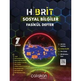 Çalışkan Yayınları 7.Sınıf Hibrit Sosyal Bilgiler Fasikül Defter