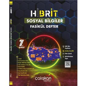 Çalışkan Yayınları 7.Sınıf Hibrit Sosyal Bilgiler Fasikül Defter