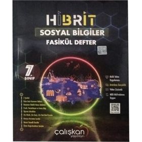 Çalışkan Yayınları 7.Sınıf Hibrit Sosyal Bilgiler Fasikül Defter
