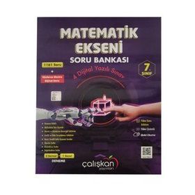 Çalışkan Yayınları 7. Sınıf Matematik Ekseni Soru Bankası