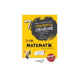 Çalışkan Yayınları 7. Sınıf Matematik Yok Böyle Branş Denemesi