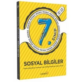 Çalışkan Yayınları 7. Sınıf Sosyal Bilgiler Mikro Defter