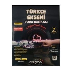 Çalışkan Yayınları 7. Sınıf Türkçe Ekseni Soru Bankası