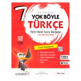 Çalışkan Yayınları 7. Sınıf Yok Böyle Türkçe Soru Bankası