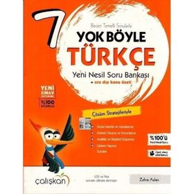Çalışkan Yayınları 7. Sınıf Yok Böyle Türkçe Soru Bankası