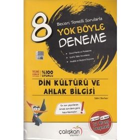 Çalışkan Yayınları 8. Sınıf Din Kültürü Ve Ahlak Bilgisi Yok Böyle Deneme