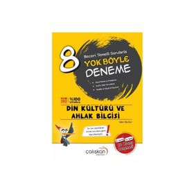 Çalışkan Yayınları 8. Sınıf Din Kültürü Ve Ahlak Bilgisi Yok Böyle Deneme