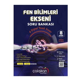 Çalışkan Yayınları 8. Sınıf Hibrit Fen Bilimleri Ekseni Soru Bankası