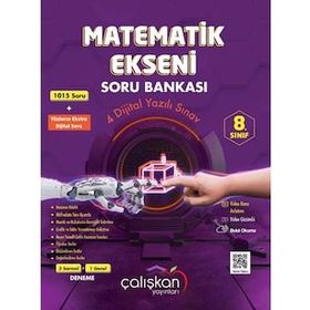 Çalışkan Yayınları 8. Sınıf Hibrit Matematik Ekseni Soru Bankası