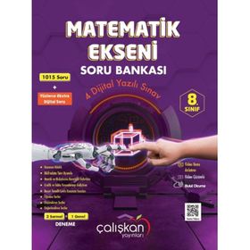 Çalışkan Yayınları 8. Sınıf Hibrit Matematik Ekseni Soru Bankası