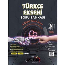 Çalışkan Yayınları 8. Sınıf Hibrit Türkçe Ekseni Soru Bankası