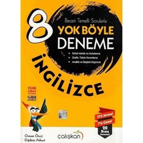 Çalışkan Yayınları 8. Sınıf İngilizce Yok Böyle Branş Denemesi