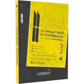 Çalışkan Yayınları 8. Sınıf T.C. İnkılap Tarihi Göster Kendini Soru Bankası