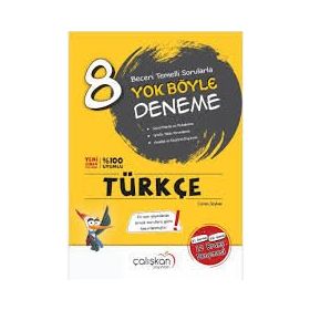 Çalışkan Yayınları Türkçe 8. Sınıf Yok Böyle Branş Denemesi