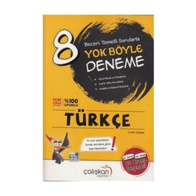 Çalışkan Yayınları Türkçe 8. Sınıf Yok Böyle Branş Denemesi