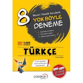 Çalışkan Yayınları Türkçe 8. Sınıf Yok Böyle Branş Denemesi