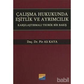 Çalışma Hukukunda Eşitlik ve Ayrımcılık - Pir Ali Kaya