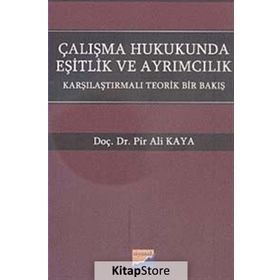 Çalışma Hukukunda Eşitlik ve Ayrımcılık - Pir Ali Kaya