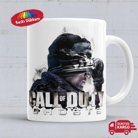 Call Of Duty Porselen Kupa Bardak