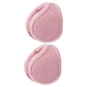 CALLARON Soğuk Hava Kulaklık Peluş Malzeme Şık Kulak Kılıfı Sıcaklık ve Konfor için 2 Adet Peluş Kulaklık