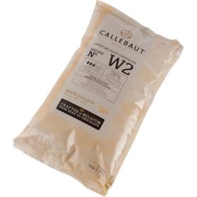 Callebaut W2 1 kg Beyaz Damla Çikolata