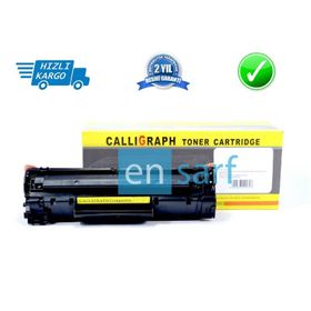 Calligraph HP Calligraph CE505A Siyah 2035 P2055 2050 2300 Muadil Toner