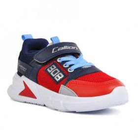 Callion 0107 Lacivert Kırmızı Çocuk Spor Ayakkabı
