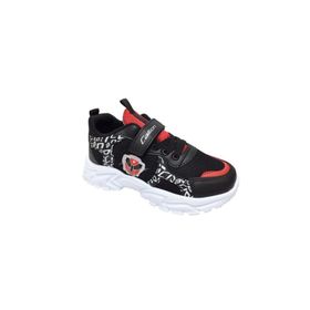 Callion 047 Anorak Siyah Kırmızı Kız Çocuk Ayakkabı