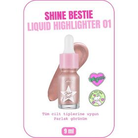 Callista 01 Glam Pixie Shine Bestie Highlighter Likit Aydınlatıcı