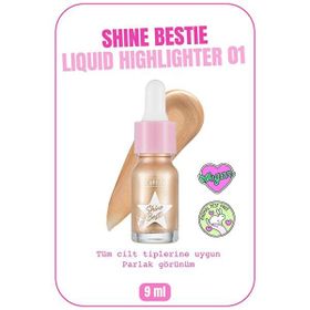 Callista 01 Glam Pixie Shine Bestie Highlighter Likit Aydınlatıcı
