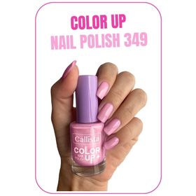 Callista Color Up Nail Polish 349 Let's Go - Pembe Oje