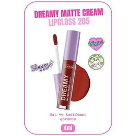 Callista Dreamy Matte Cream No:205 Kahverengi Mat Görünümlü Lipgloss