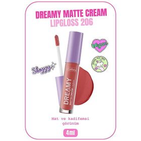 Callista Dreamy Matte Cream No:206 Pembe Mat Görünümlü Lipgloss