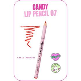 Callista Lip Candy 07 Cherry Popsicle Kırmızı Dudak Kalemi