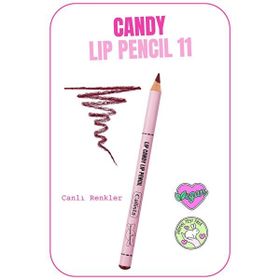 Callista Lip Candy 11 Burgundy Obsessed Kırmızı Dudak Kalemi