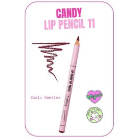 Callista Lip Candy 11 Burgundy Obsessed Kırmızı Dudak Kalemi