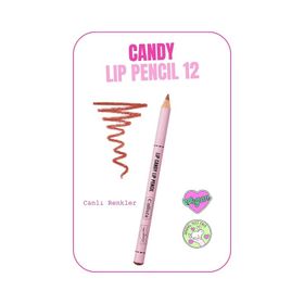 Callista Lip Candy 12 Raw Cinnamon Kahverengi Dudak Kalemi
