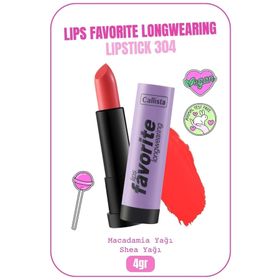 Callista Lips Favorite Longwearing 304 Tangerino Ruj