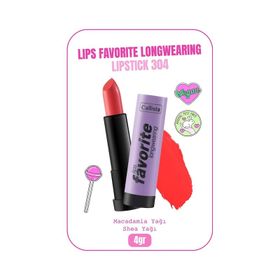 Callista Lips Favorite Longwearing 304 Tangerino Ruj