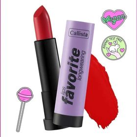 Callista Lips Favorite Longwearing Lipstick 302 Planet Red Kırmızı Ruj