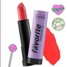 Callista Lips Favorite Longwearing Lipstick 304 Tangerino Pembe Ruj