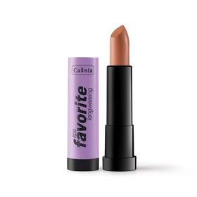 Callista Lips Favorite Longwearing Lipstick 307 Coffee With Cream Nude Ruj