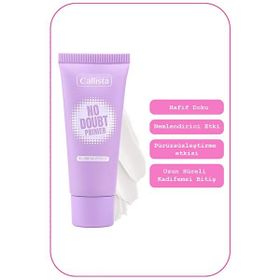 Callista No Doubt Blurring Primer 25 ml Pürüzsüzleştirici Makyaj Bazı